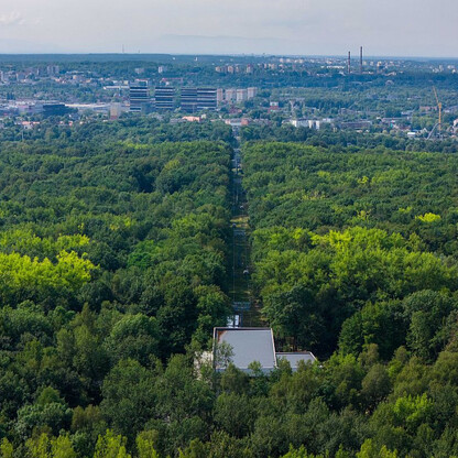 Kolej linowa Elka. fot. Maciej Dziąbek / UMWS
