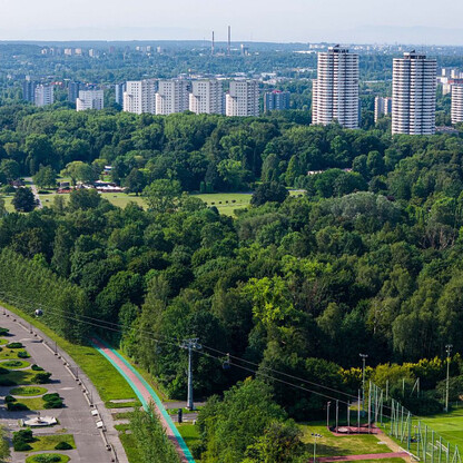 Kolej linowa Elka. fot. Maciej Dziąbek / UMWS