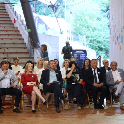 Konferencja prasowa zapowiadająca Tydzień Kultury Beskidzkiej, fot. Andrzej Grygiel / UMWS
