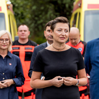 WPR w Katowicach wzbogaciło się o 3 ambulanse. fot. Tomasz Żak / UMWS