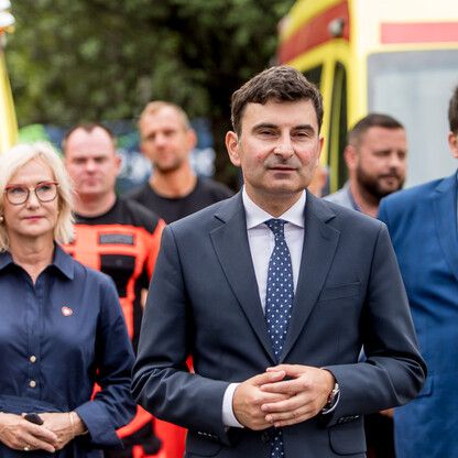 WPR w Katowicach wzbogaciło się o 3 ambulanse. fot. Tomasz Żak / UMWS