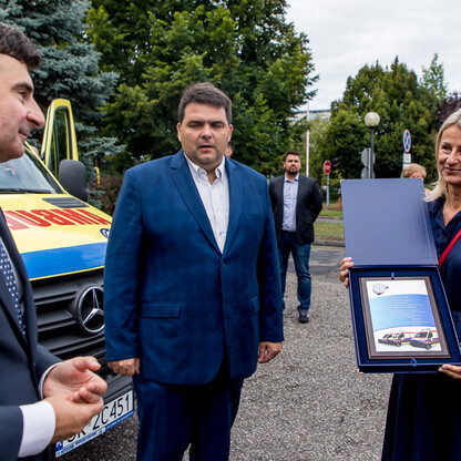 WPR w Katowicach wzbogaciło się o 3 ambulanse. fot. Tomasz Żak / UMWS