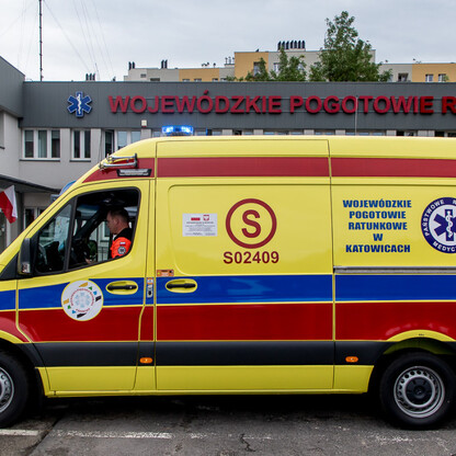 WPR w Katowicach wzbogaciło się o 3 ambulanse. fot. Tomasz Żak / UMWS