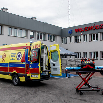 WPR w Katowicach wzbogaciło się o 3 ambulanse. fot. Tomasz Żak / UMWS
