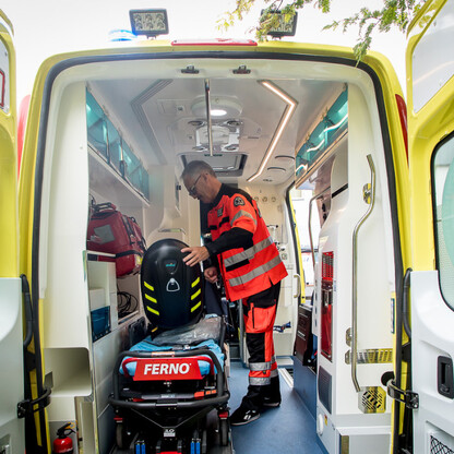 WPR w Katowicach wzbogaciło się o 3 ambulanse. fot. Tomasz Żak / UMWS