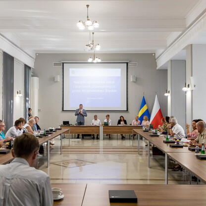 Nnarada dyrektorów szkół i placówek prowadzonych przez Województwo Śląskie. fot. Tomasz Żak / UMWS