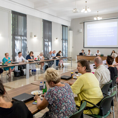 Nnarada dyrektorów szkół i placówek prowadzonych przez Województwo Śląskie. fot. Tomasz Żak / UMWS