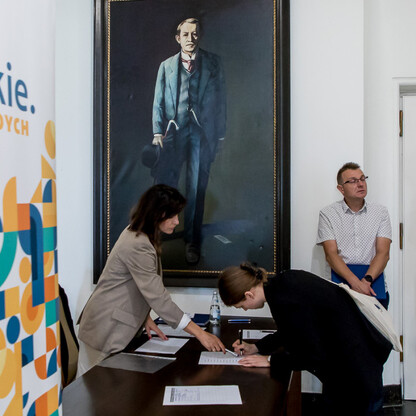 Sesja Młodzieżowego Sejmiku Województwa Śląskiego kadencji 2024-2026. fot. Tomasz Żak / UMWS