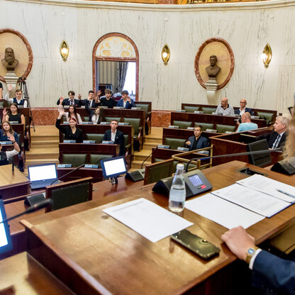 Sesja Młodzieżowego Sejmiku Województwa Śląskiego kadencji 2024-2026. fot. Tomasz Żak / UMWS