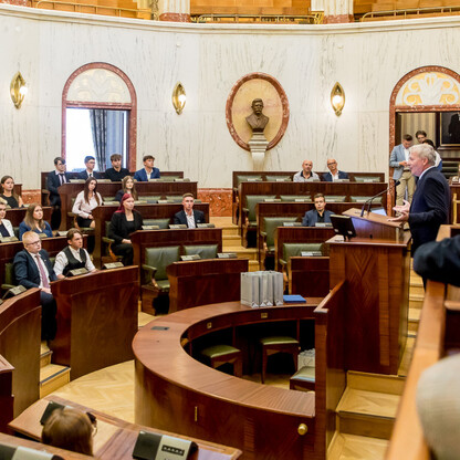 Sesja Młodzieżowego Sejmiku Województwa Śląskiego kadencji 2024-2026. fot. Tomasz Żak / UMWS
