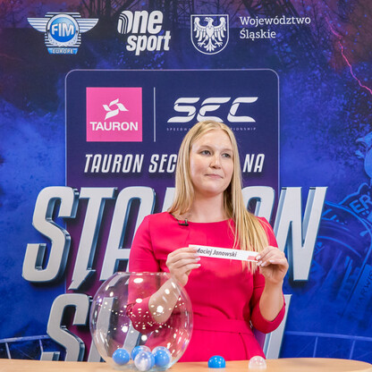 Konferencja prasowa przed finałem TAURON Speedway Euro Championship na Stadionie Śląskim . fot. Tomasz Żaik / UMWS