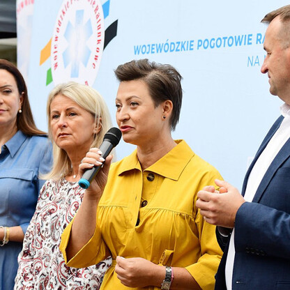 Nowe karetki dla WPR w Katowicach. fot. Patryk Pyrlik / UMWS