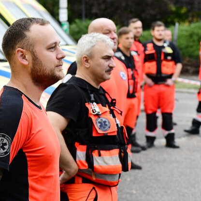 Nowe karetki dla WPR w Katowicach. fot. Patryk Pyrlik / UMWS