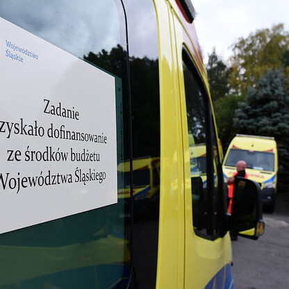 Nowe karetki dla WPR w Katowicach. fot. Patryk Pyrlik / UMWS