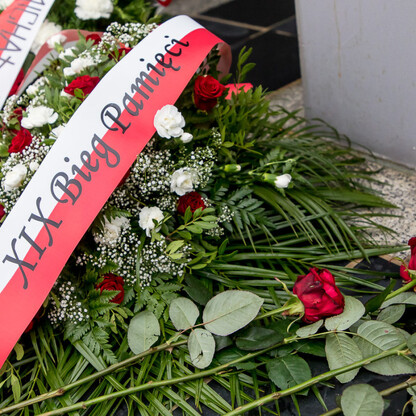 XIX Bieg ku Czci Męczenników Stanu Wojennego. fot. Tomasz Żak / UMWS