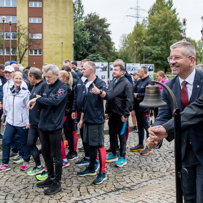 XIX Bieg ku Czci Męczenników Stanu Wojennego. fot. Tomasz Żak / UMWS