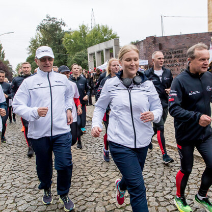 XIX Bieg ku Czci Męczenników Stanu Wojennego. fot. Tomasz Żak / UMWS