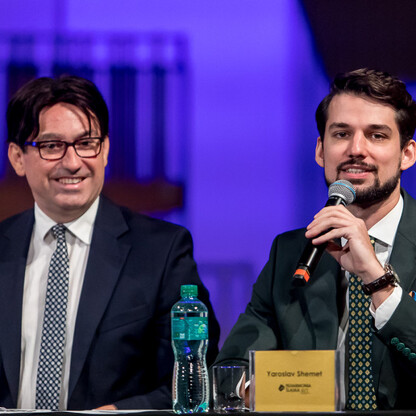 Konferencja prasowa przed rozpoczęciem nowego sezonu  Filharmonii Śląskiej. fot. Tomasz Żak / UMWS