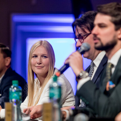 Konferencja prasowa przed rozpoczęciem nowego sezonu  Filharmonii Śląskiej. fot. Tomasz Żak / UMWS