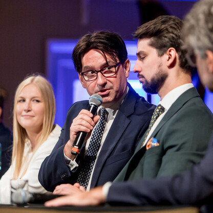 Konferencja prasowa przed rozpoczęciem nowego sezonu  Filharmonii Śląskiej. fot. Tomasz Żak / UMWS