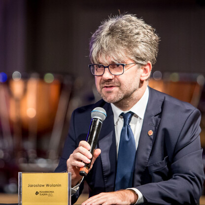 Konferencja prasowa przed rozpoczęciem nowego sezonu  Filharmonii Śląskiej. fot. Tomasz Żak / UMWS