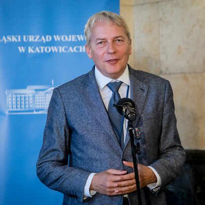 Szpital kliniczny w Gliwicach. Podpisanie listu intencyjnego. fot. Tomasz Żak / UMWS
