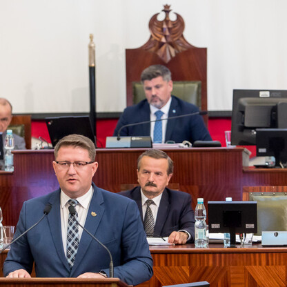 Sesja Sejmiku Województwa Śląskiego. fot. Tomasz Żak / UMWS