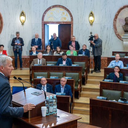 Sesja Sejmiku Województwa Śląskiego. fot. Andrzej Grygiel / UMWS