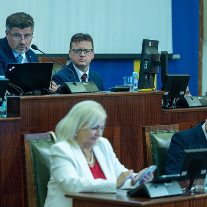 Sesja Sejmiku Województwa Śląskiego. fot. Andrzej Grygiel / UMWS