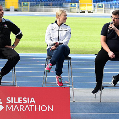 Silesia Marathon - konferencja prasowa. fot. Patryk Pyrlik / UMWS