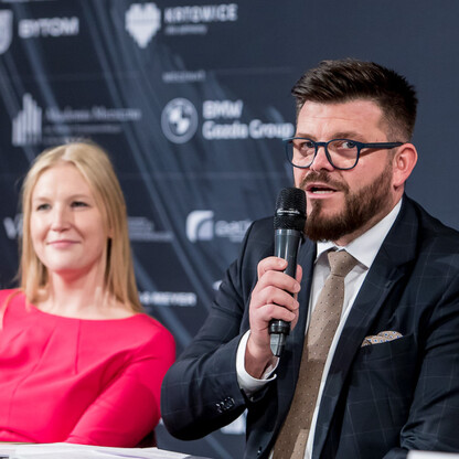 Konferencja prasowa dot. V Międzynarodowego Konkursu Wokalistyki Operowej im. Adama Didura . fot. Tomasz Żak / UMWS