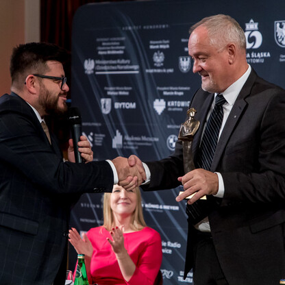 Konferencja prasowa dot. V Międzynarodowego Konkursu Wokalistyki Operowej im. Adama Didura . fot. Tomasz Żak / UMWS