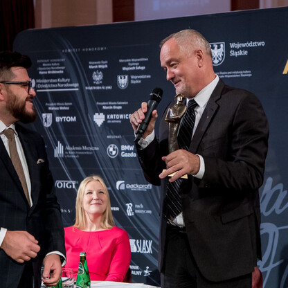 Konferencja prasowa dot. V Międzynarodowego Konkursu Wokalistyki Operowej im. Adama Didura . fot. Tomasz Żak / UMWS
