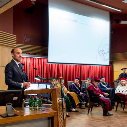 Inauguracja roku akademickiego 2024/2025 na Uniwersytecie Ekonomicznym w Katowicach. fot. Tomasz Żak / UMWS