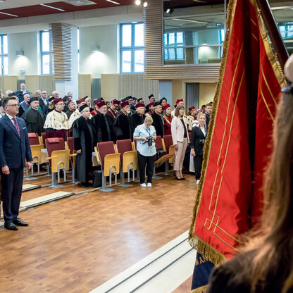 Inauguracja roku akademickiego 2024/2025 na Uniwersytecie Ekonomicznym w Katowicach. fot. Tomasz Żak / UMWS