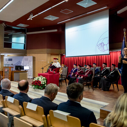 Inauguracja roku akademickiego 2024/2025 na Uniwersytecie Ekonomicznym w Katowicach. fot. Tomasz Żak / UMWS