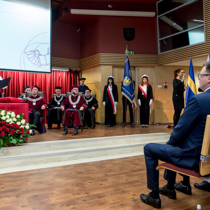 Inauguracja roku akademickiego 2024/2025 na Uniwersytecie Ekonomicznym w Katowicach. fot. Tomasz Żak / UMWS
