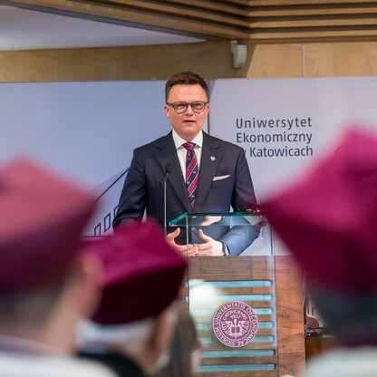 Inauguracja roku akademickiego 2024/2025 na Uniwersytecie Ekonomicznym w Katowicach. fot. Tomasz Żak / UMWS