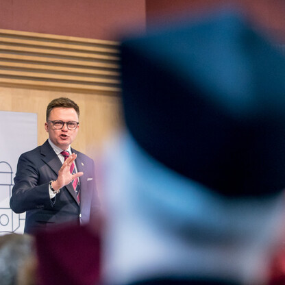 Inauguracja roku akademickiego 2024/2025 na Uniwersytecie Ekonomicznym w Katowicach. fot. Tomasz Żak / UMWS