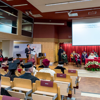 Inauguracja roku akademickiego 2024/2025 na Uniwersytecie Ekonomicznym w Katowicach. fot. Tomasz Żak / UMWS