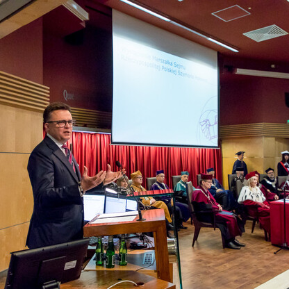 Inauguracja roku akademickiego 2024/2025 na Uniwersytecie Ekonomicznym w Katowicach. fot. Tomasz Żak / UMWS