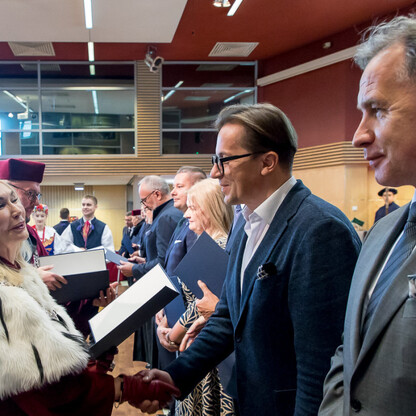 Inauguracja roku akademickiego 2024/2025 na Uniwersytecie Ekonomicznym w Katowicach. fot. Tomasz Żak / UMWS