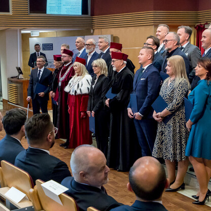 Inauguracja roku akademickiego 2024/2025 na Uniwersytecie Ekonomicznym w Katowicach. fot. Tomasz Żak / UMWS