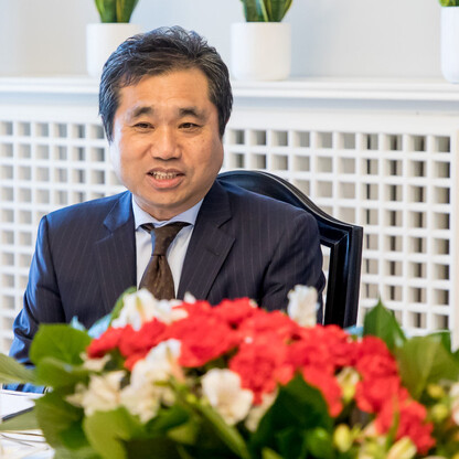 Spotkanie z ambasadorem Republiki Korei w Polsce. fot. Tomasz Żak / UMWS