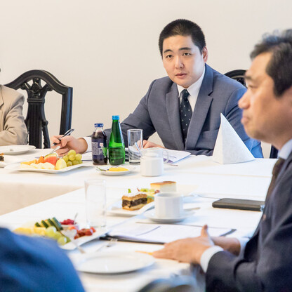 Spotkanie z ambasadorem Republiki Korei w Polsce. fot. Tomasz Żak / UMWS