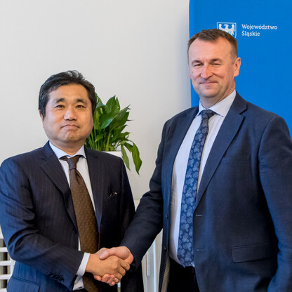 Spotkanie z ambasadorem Republiki Korei w Polsce. fot. Tomasz Żak / UMWS