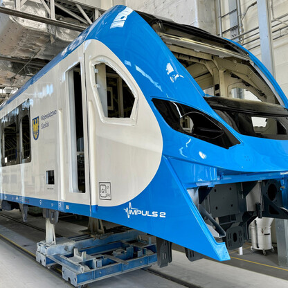 Zespoły trakcyjne Impuls 2 firmy NEWAG S.A.  fot. mat. producenta
