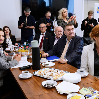 Pierwsze posiedzenie Śląskiej Rady Seniorów trzeciej kadencji. fot. Patryk Pyrlik / UMWS