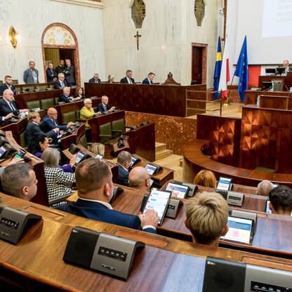 Sesja Sejmiku Województwa Śląskiego . fot. Tomasz Żak / UMWS