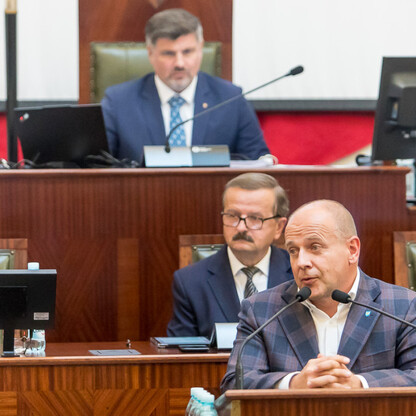 Sesja Sejmiku Województwa Śląskiego . fot. Tomasz Żak / UMWS